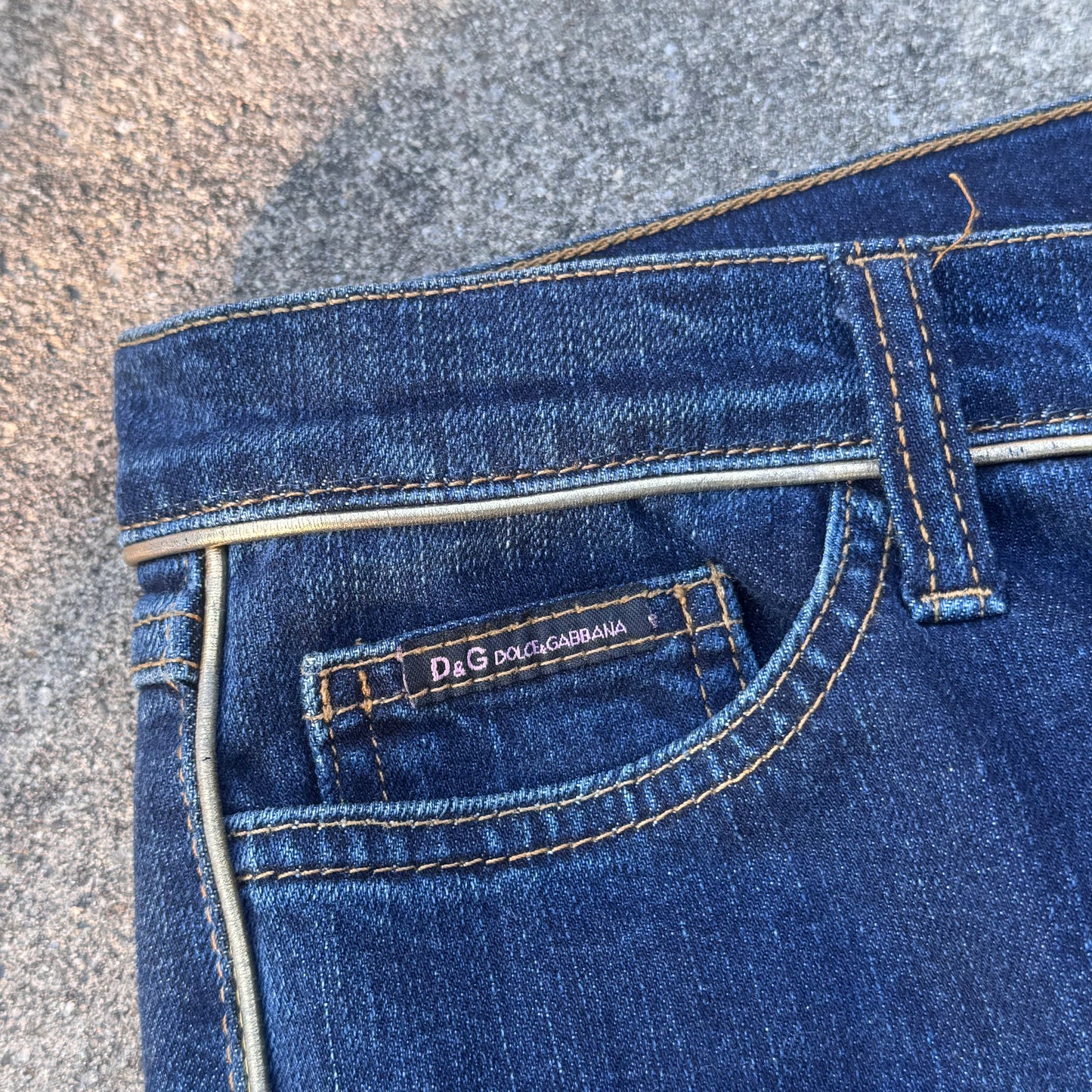 Dolce & Gabbana vintage straight jeans – Close-up 4