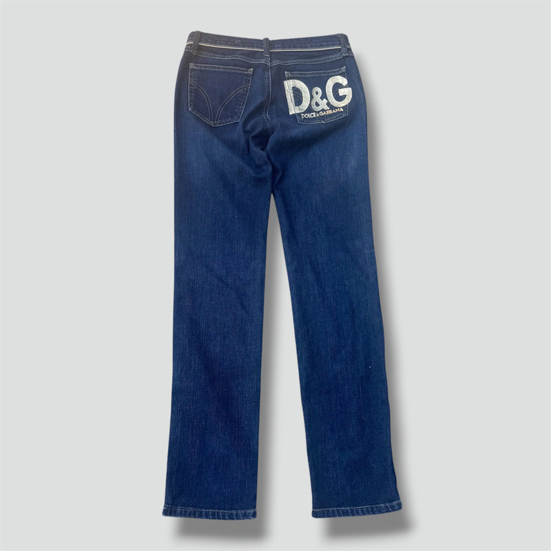 Sourced limited accessories and clothes Dolce & Gabbana vintage straight jeans – Secondhand Streetwear