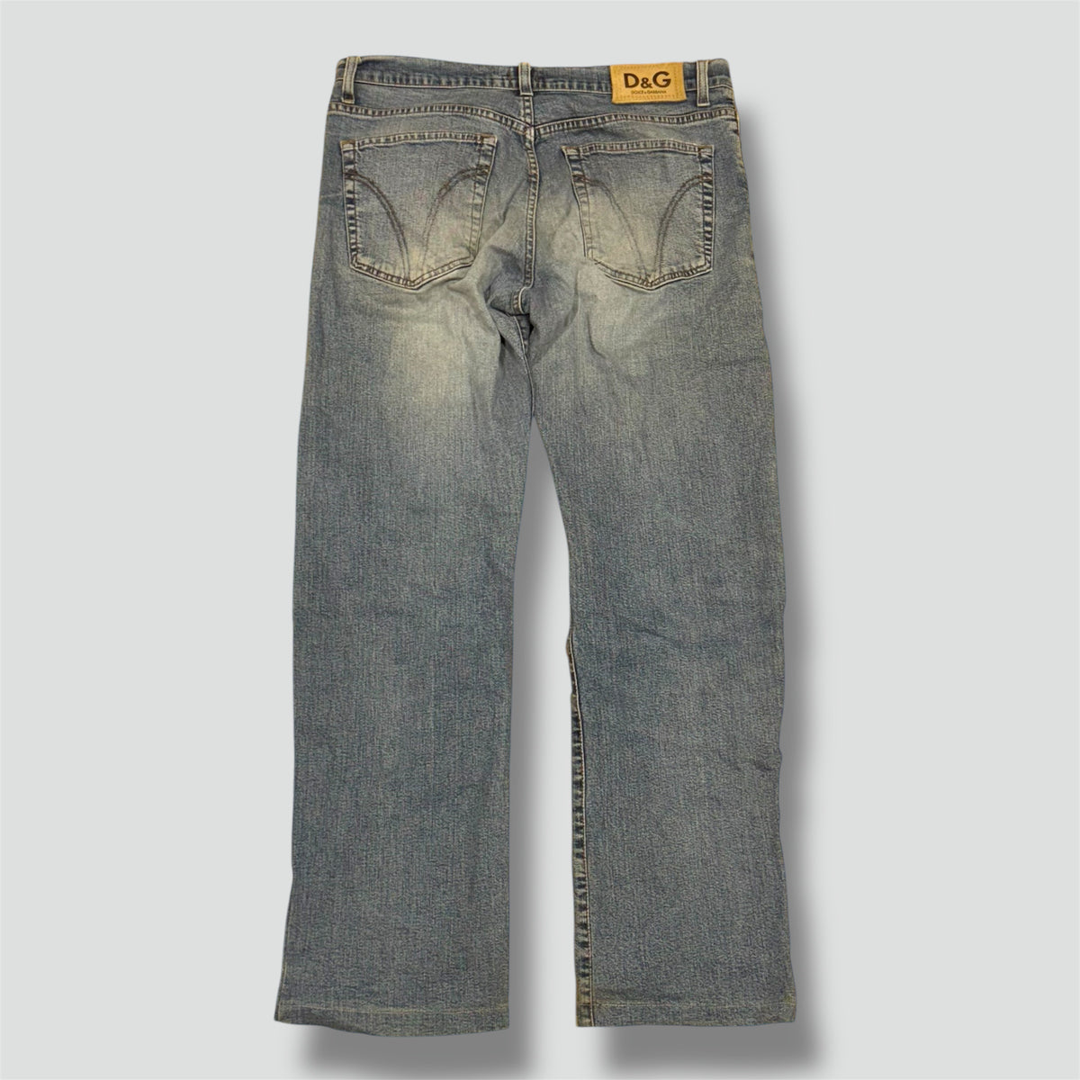 Dolce & Gabbana vintage straight leg denim jeans