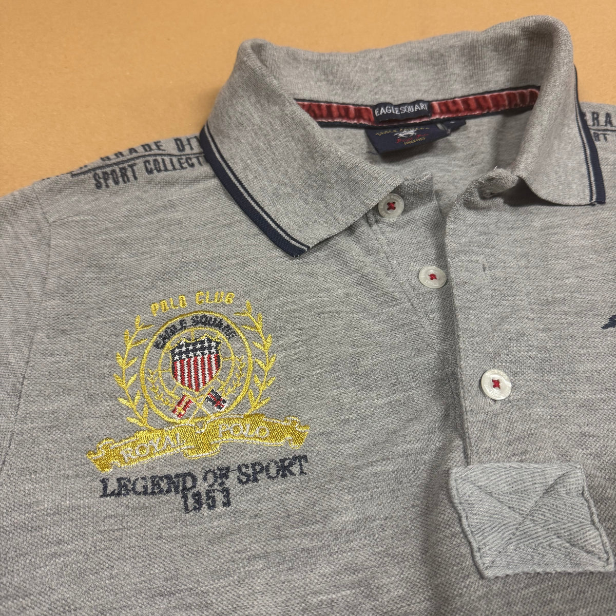 Eagle Square California Royal polo shirt – Close-up 1