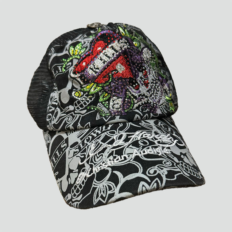 Sourced limited accessories and clothes Ed Hardy cap – Secondhand Streetwear