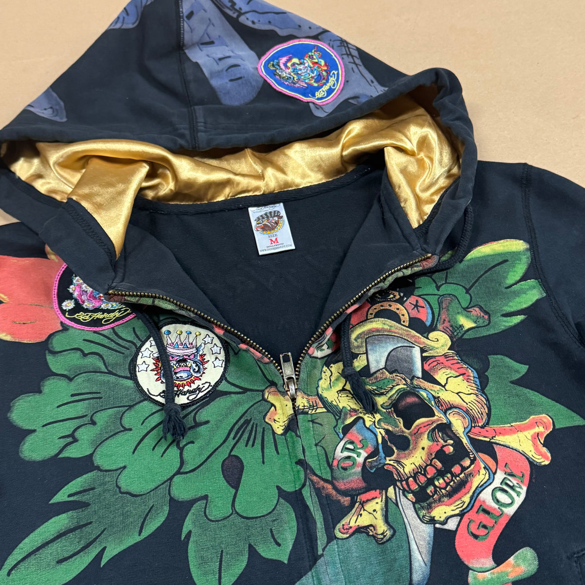 Ed Hardy stylish zipped hoodie – Close-up 1