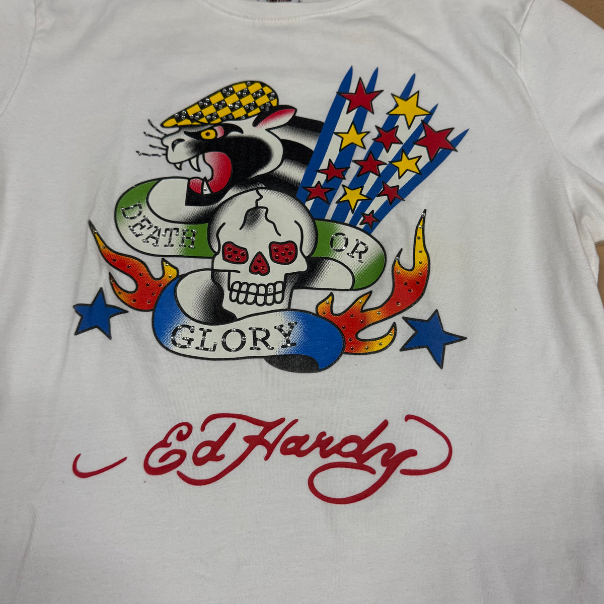 Ed Hardy vintage graphic t-shirt – Close-up 1