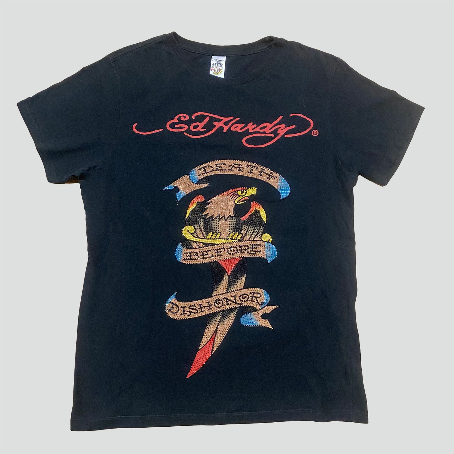 Ed Hardy rhinestones shirt