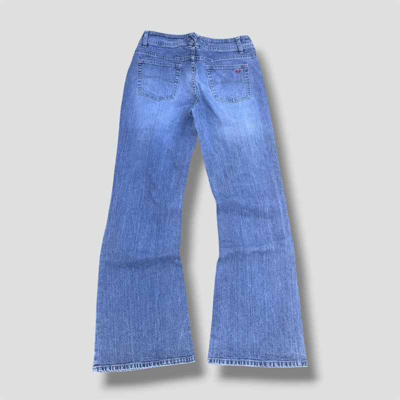 Sourced limited accessories and clothes Esprit wide leg y2k retro denim jeans – Secondhand Streetwear
