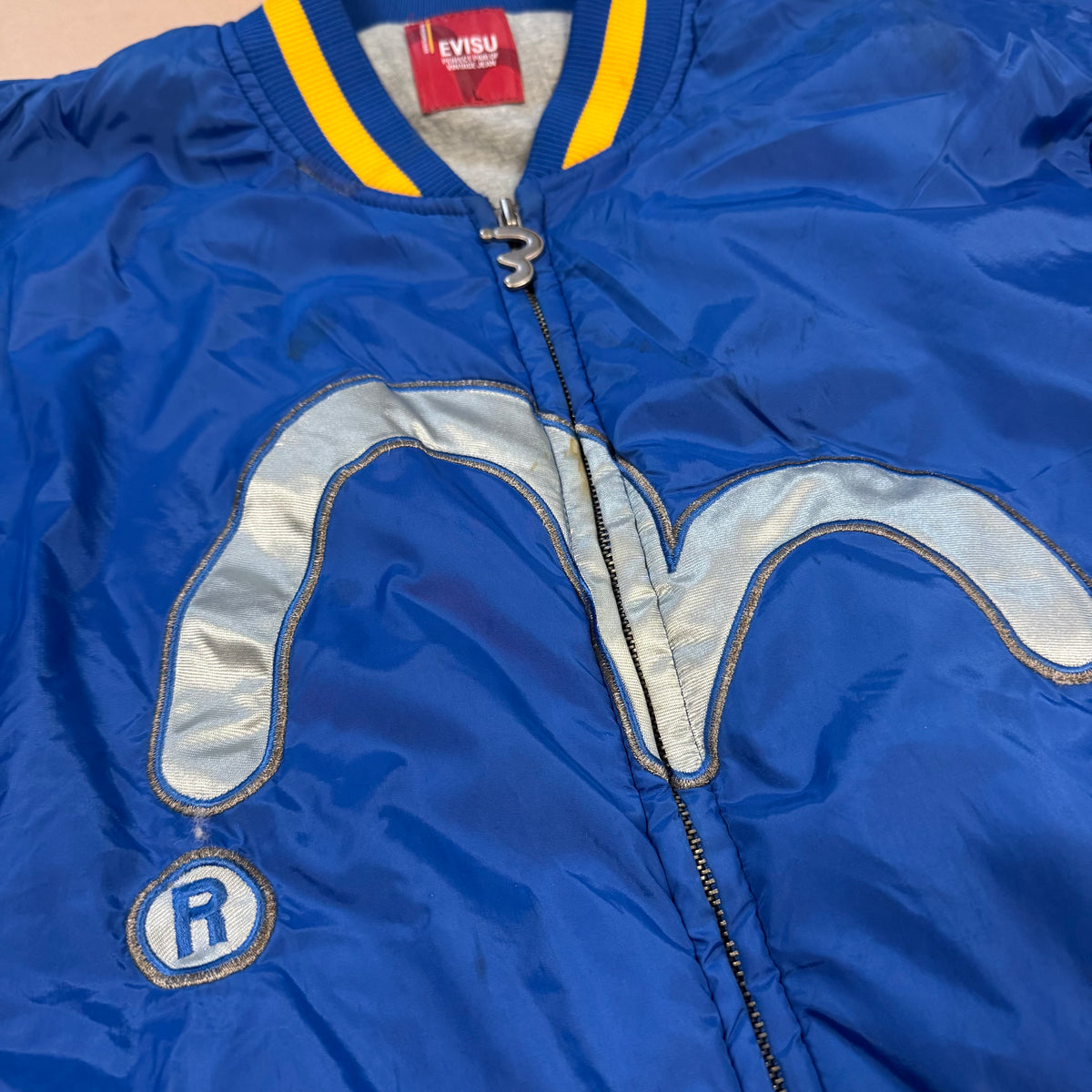 Evisu 52 used rain jacket – Close-up 2