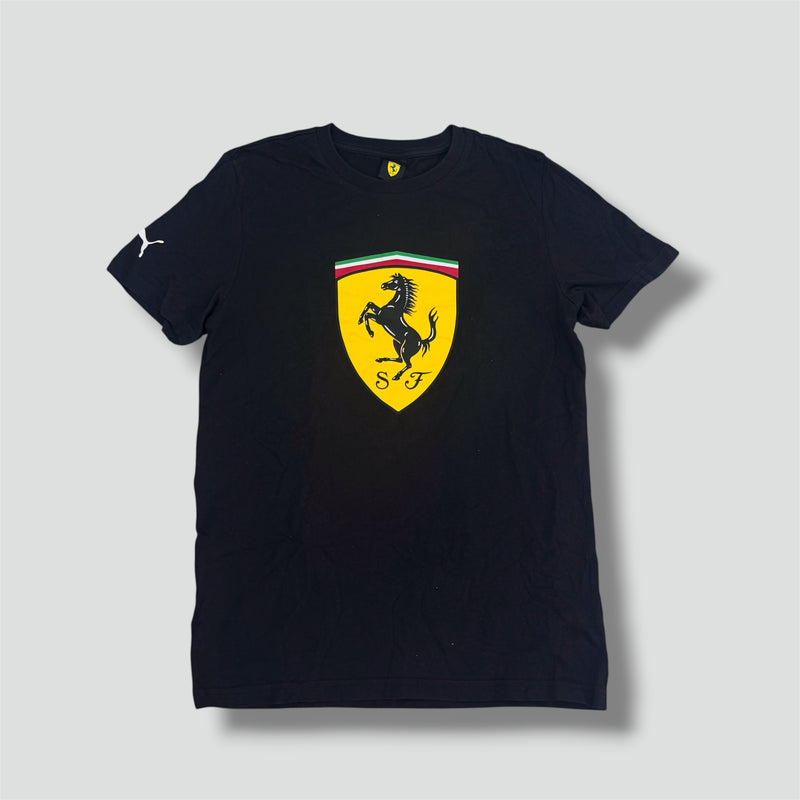 Sourced limited accessories and clothes Ferrari Puma black graphic t-shirt – Secondhand Streetwear