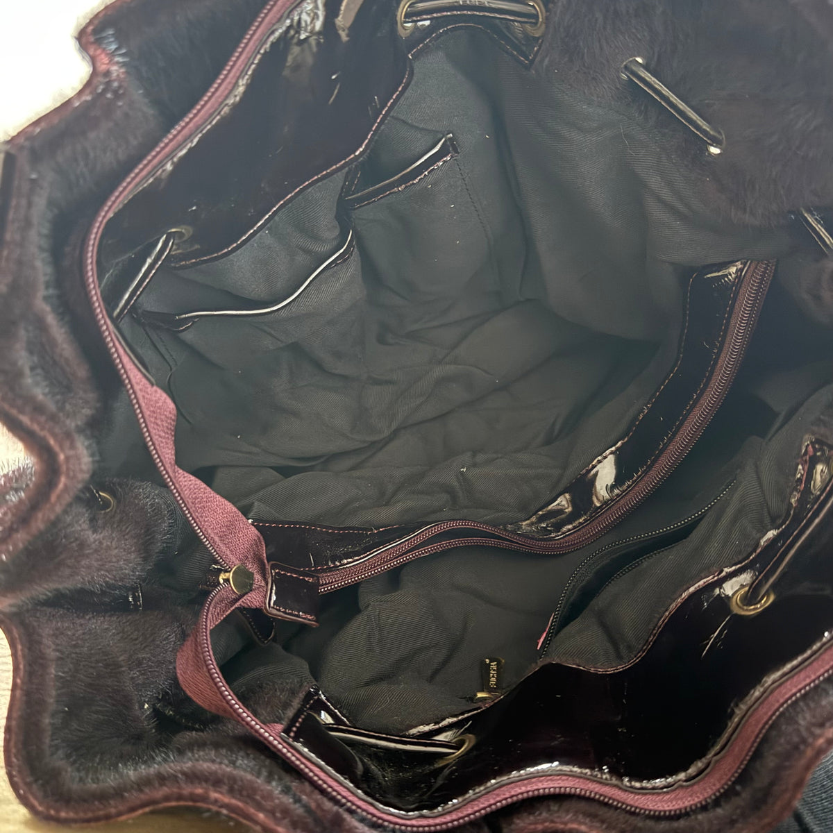 Fuchsia vintage bag – Close-up 4