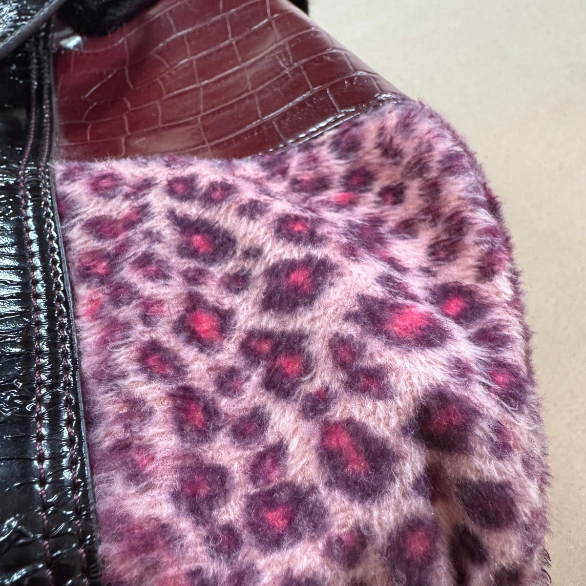 Fuchsia vintage bag – Close-up 8