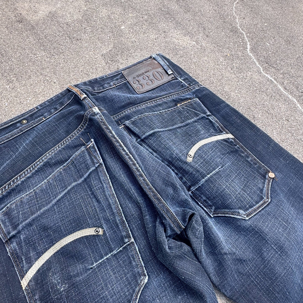 G-Star Denim 330 vintage jeans – Close-up 2