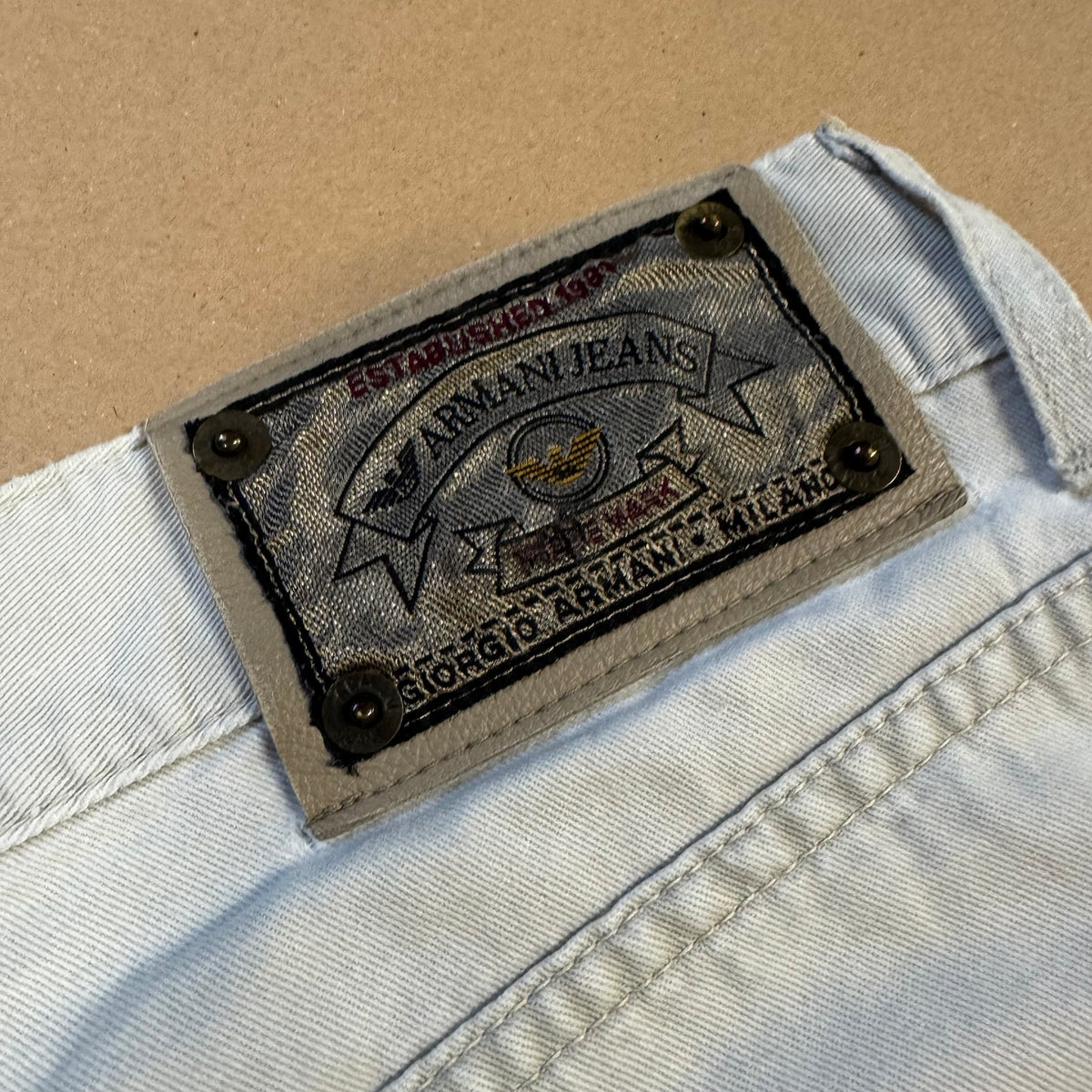 Giorgio Armani Trademark vintage pants – Close-up 2