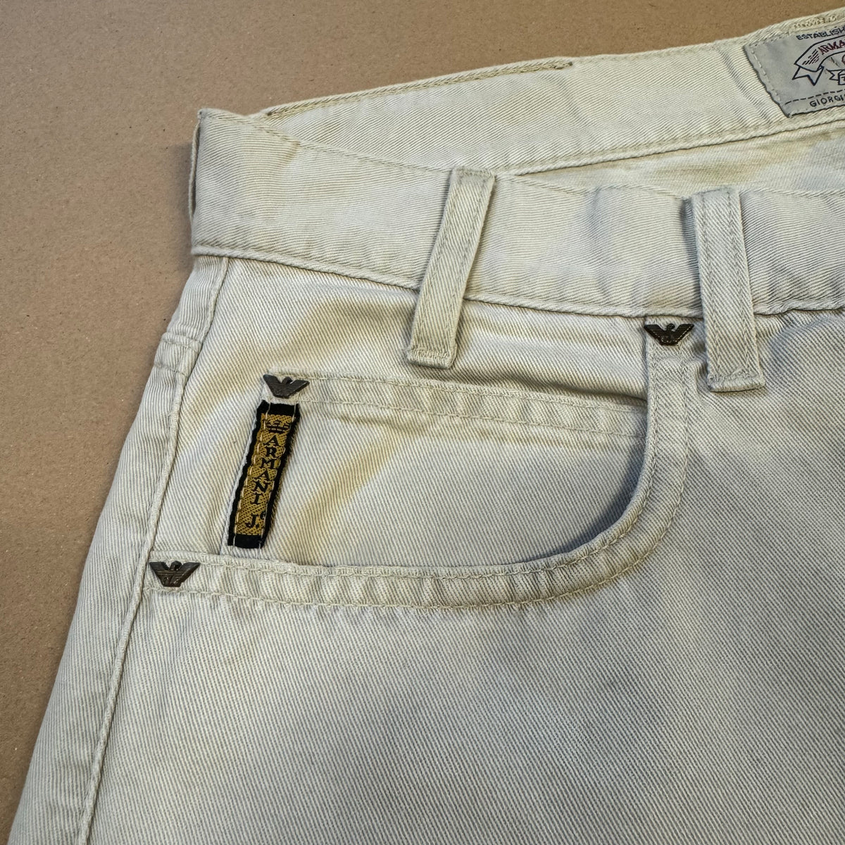 Giorgio Armani Trademark vintage pants – Close-up 4