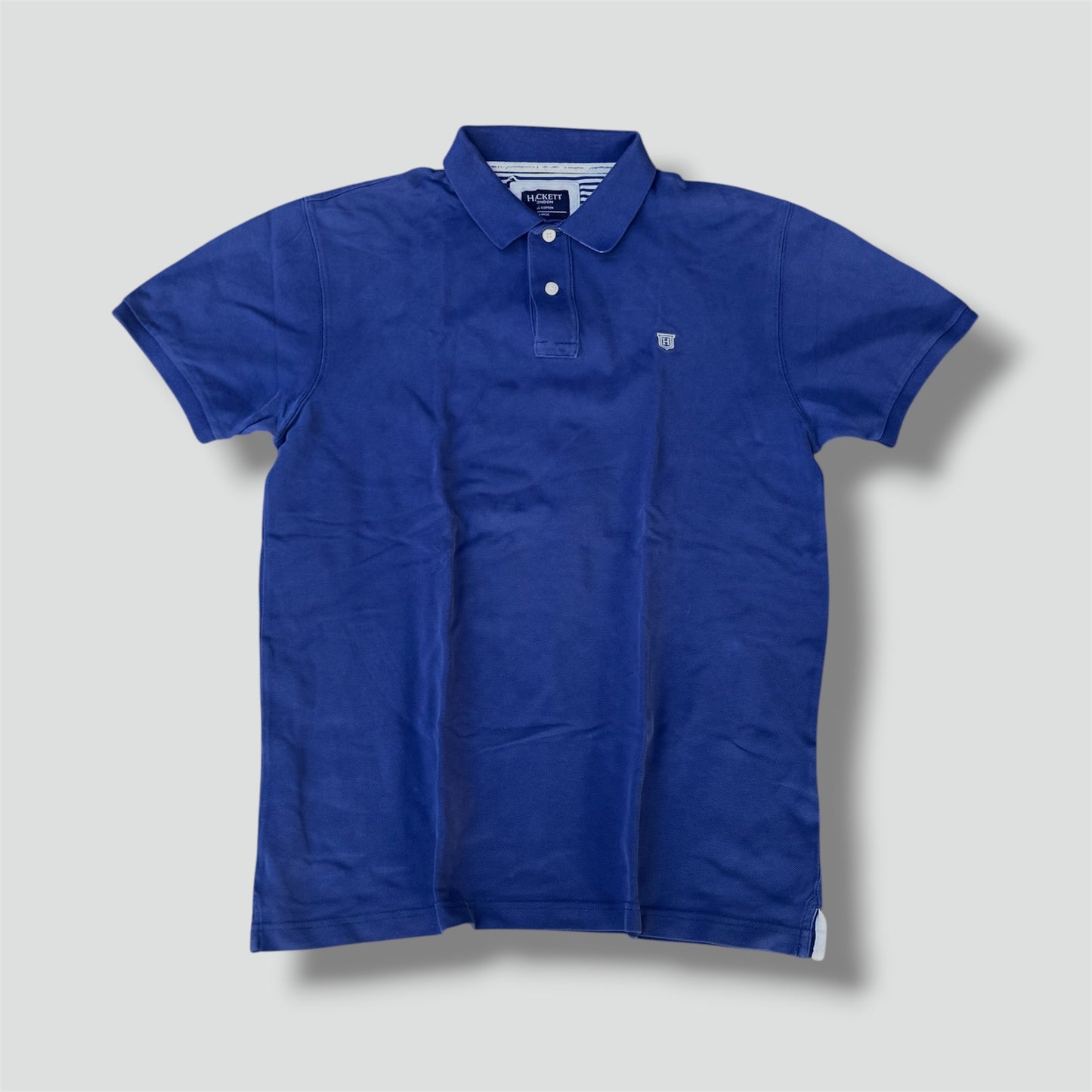 Hackett vintage classic blue polo