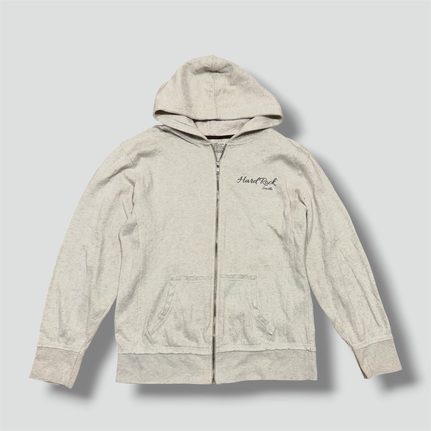 Hard Rock cafe y2k style zip-hoodie
