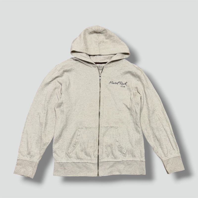 Sourced limited accessories and clothes Hard Rock cafe y2k style zip-hoodie – Secondhand Streetwear