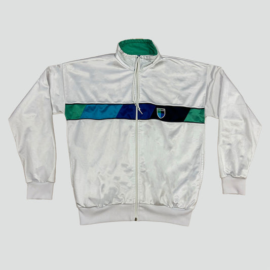 Hummel white vintage track jacket