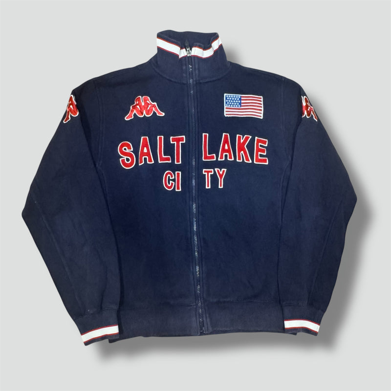 Sourced limited accessories and clothes Kappa Salt Lake City USA zip-up – Secondhand Streetwear