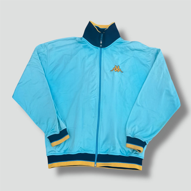 Sourced limited accessories and clothes Kappa turquoise vintage track jacket – Secondhand Streetwear