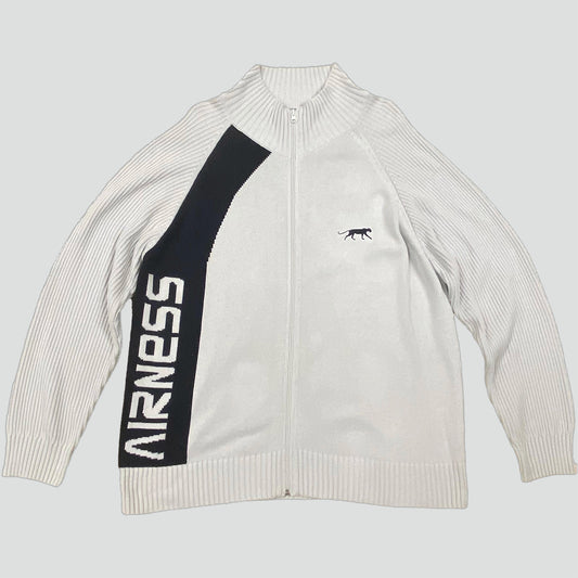 Knitted Airness zip-up