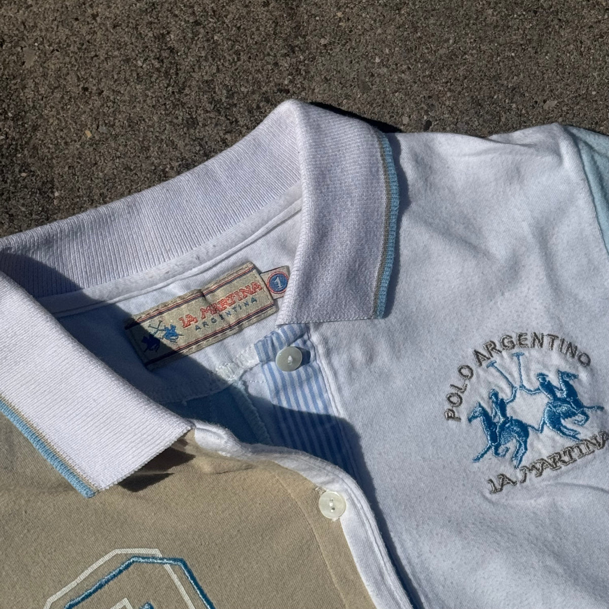 La Martina 1942 women's summer polo shirt – Close-up 2