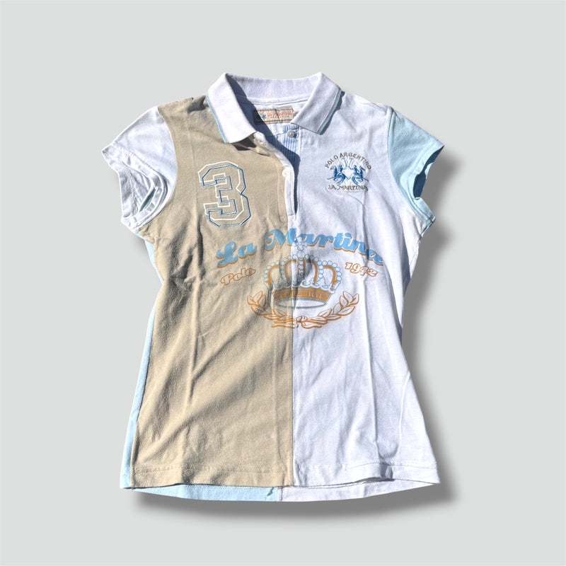 Sourced limited accessories and clothes La Martina 1942 women's summer polo shirt – Secondhand Streetwear