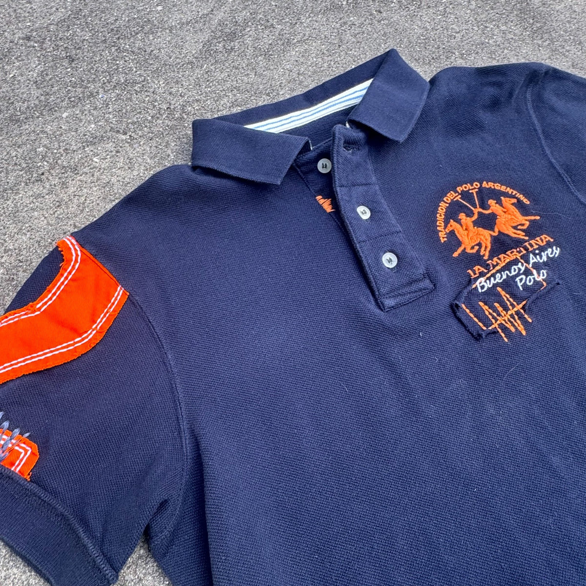 La Martina Buenos Aires No. 2 polo shirt – Close-up 1