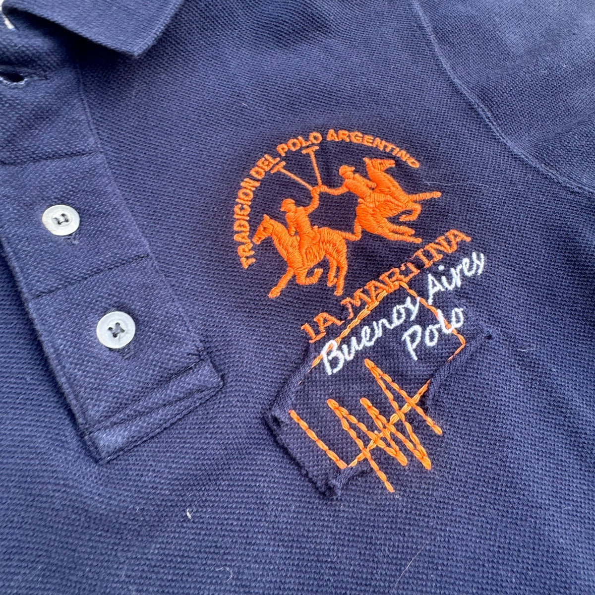 La Martina Buenos Aires No. 2 polo shirt – Close-up 2