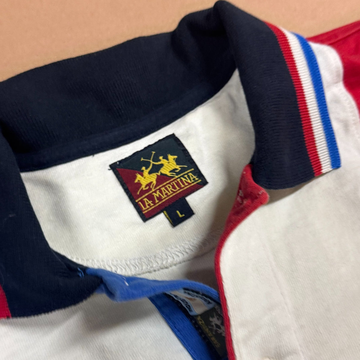 La Martina France Open streetwear polo – Close-up 2