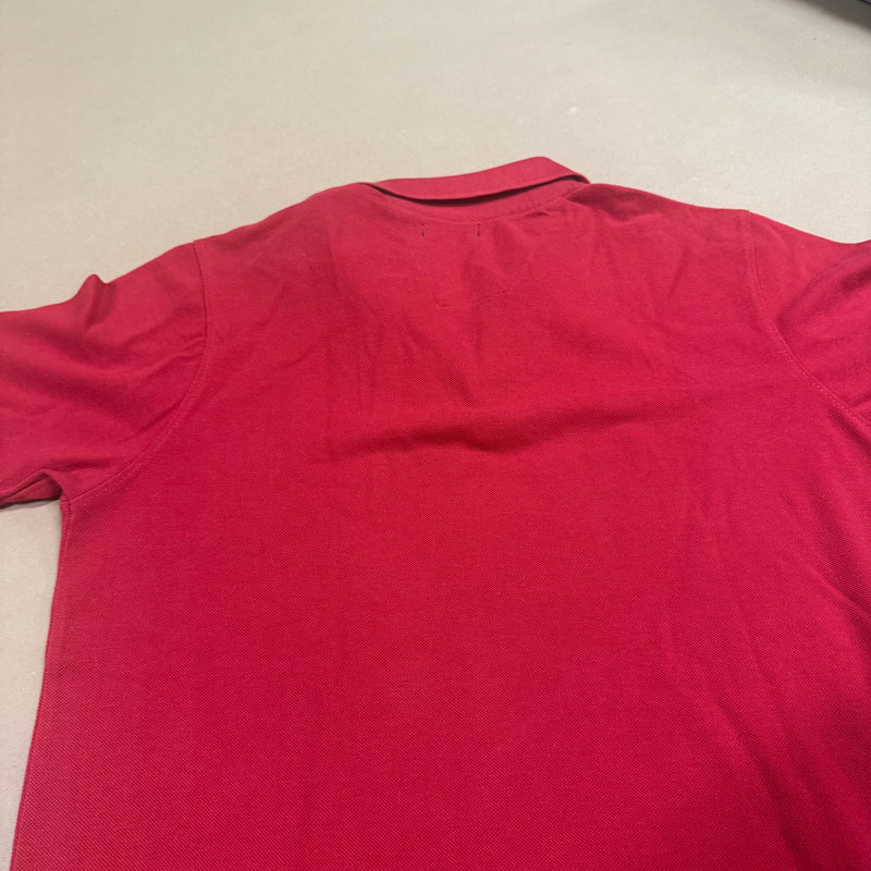 Detailansicht: Sourced limited accessories and clothes La Martina Highland red polo shirt – Logo, Nähte oder Material