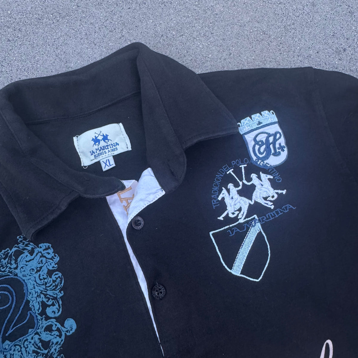 La Martina Holland Dutch Polo long sleeve – Close-up 2
