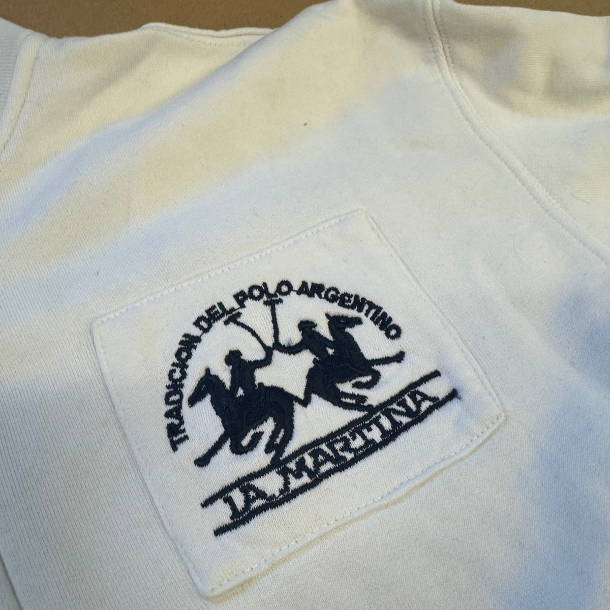 La Martina KCC Cambridge University zip-up – Close-up 2