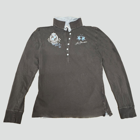 La Martina long-sleeve polo