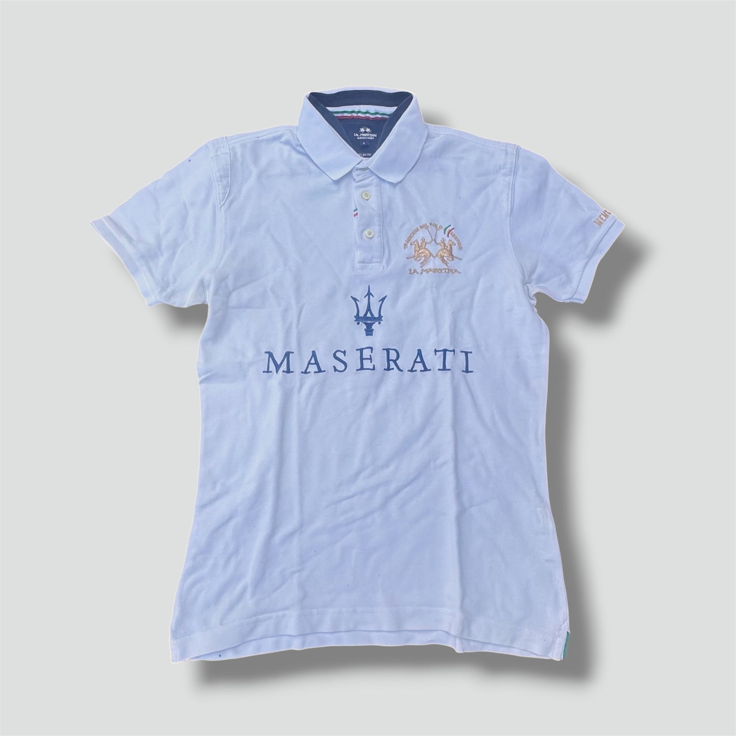 La Martina Maserati Italia vintage poloshirt
