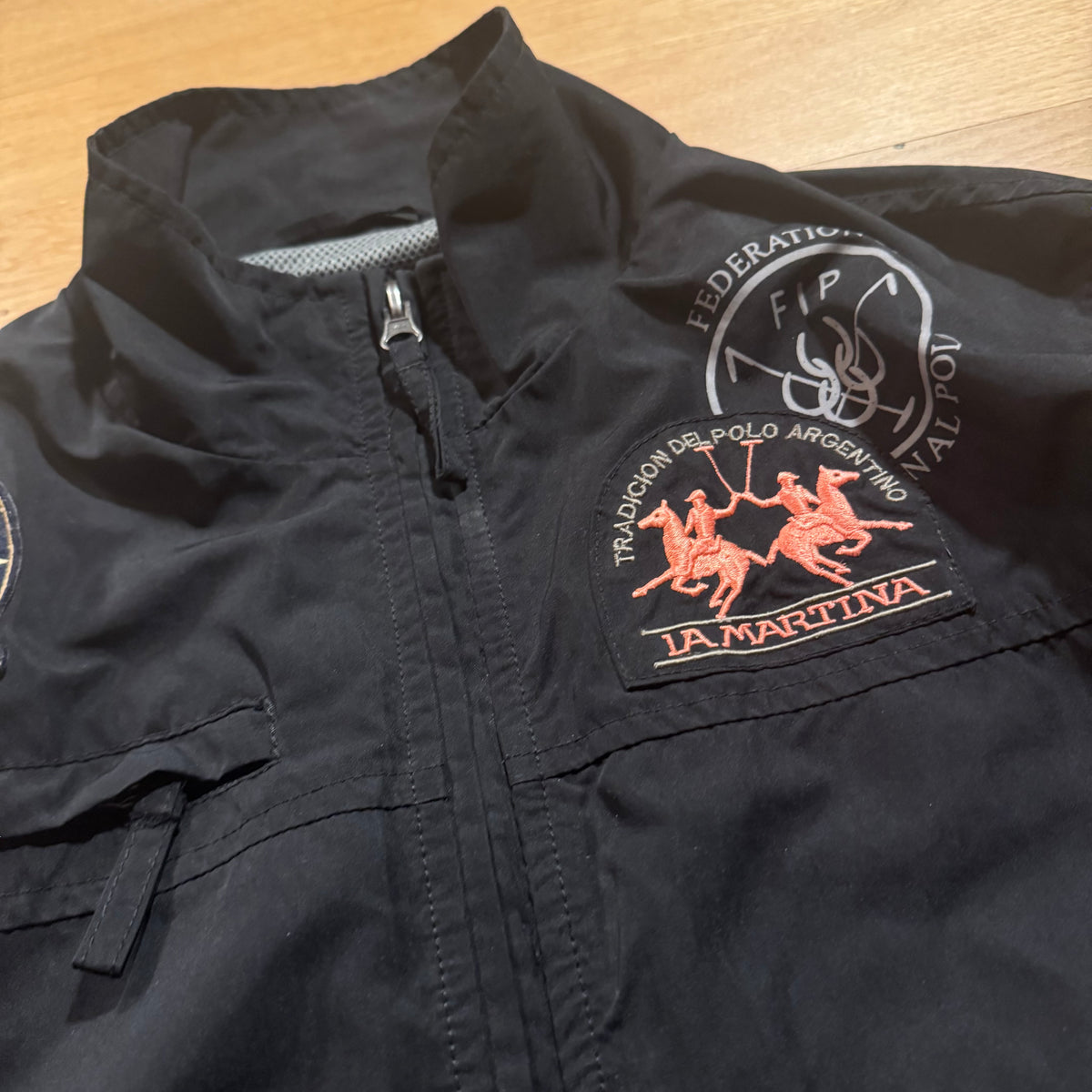 La Martina Mexico City stylish rain jacket – Close-up 1
