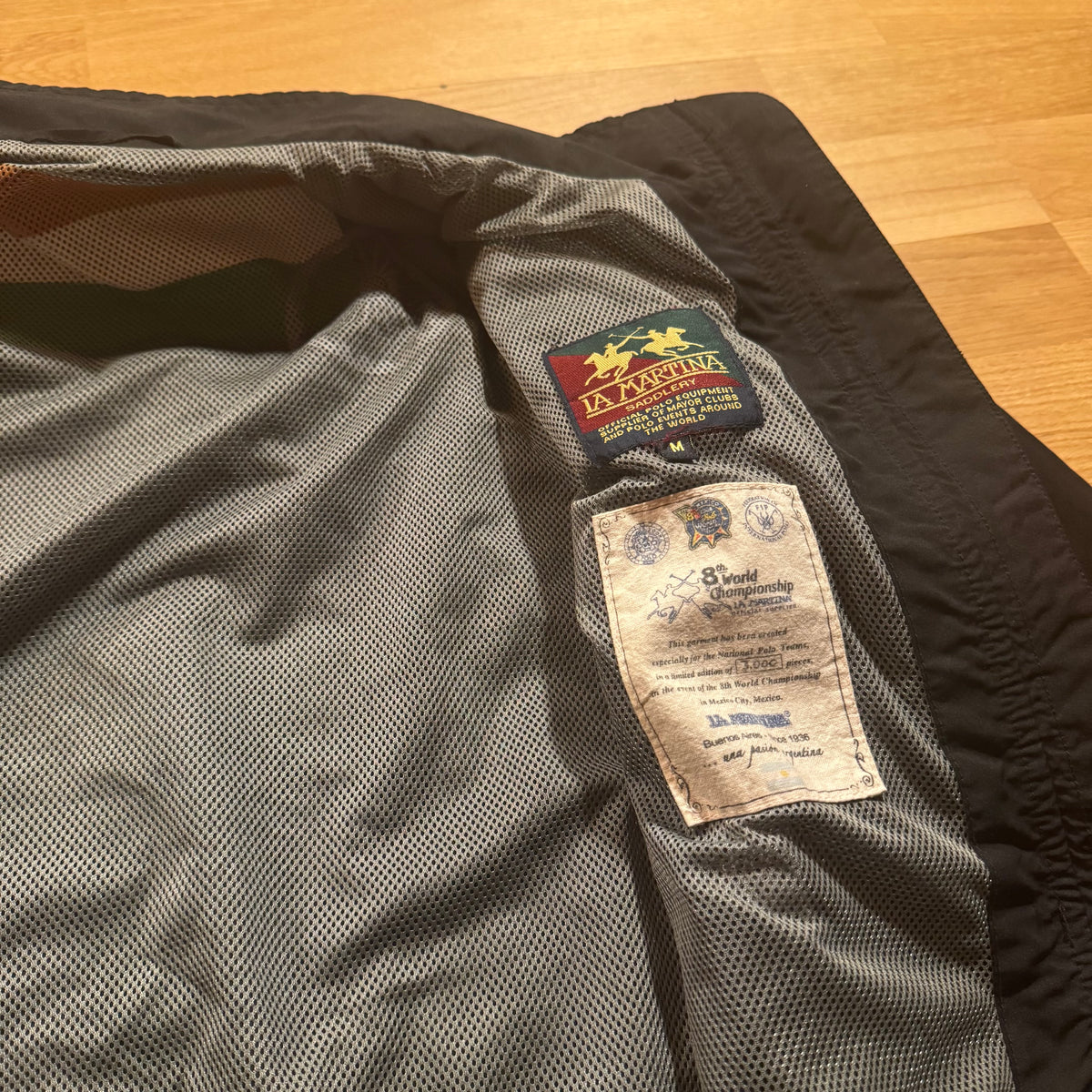 La Martina Mexico City stylish rain jacket – Close-up 3