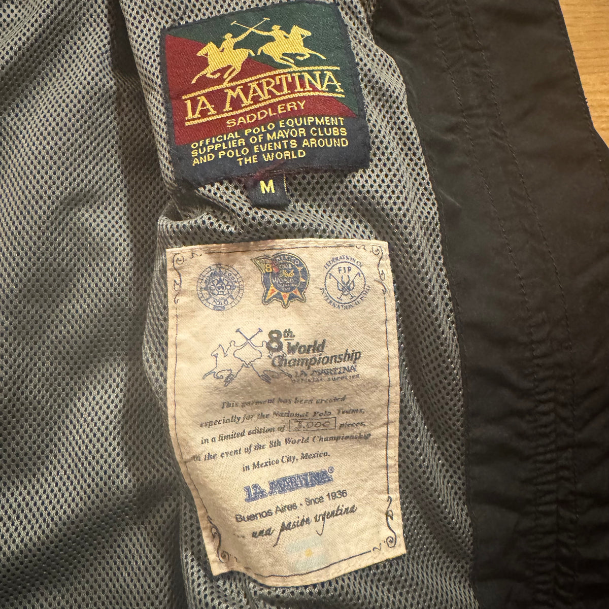 La Martina Mexico City stylish rain jacket – Close-up 4