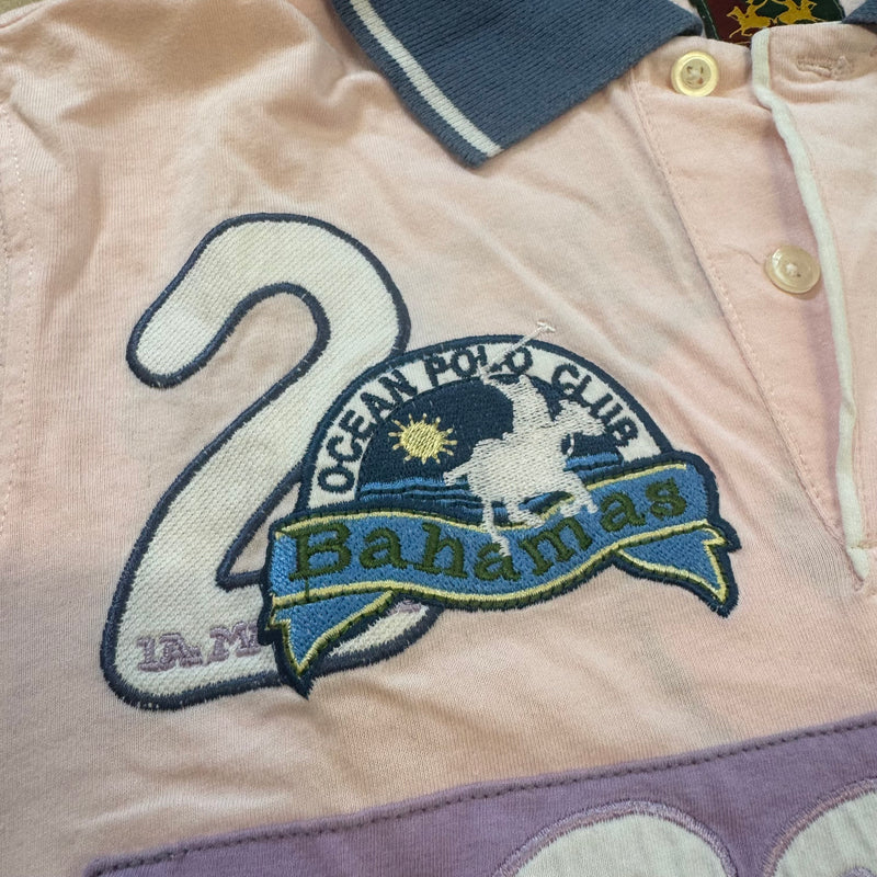 Detailansicht: Sourced limited accessories and clothes La Martina Miami Ocean Polo Club shirt – Logo, Nähte oder Material