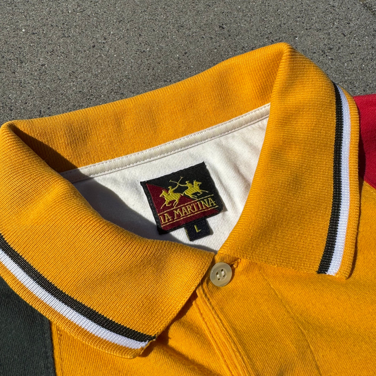 La Martina Montenegro Bay poloshirt – Close-up 2