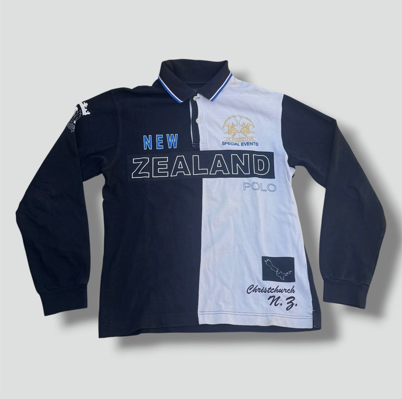 Sourced limited accessories and clothes La Martina New Zealand long sleeve polo shirt – Secondhand Streetwear