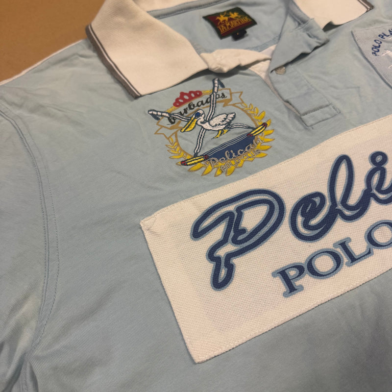 Detailansicht: Sourced limited accessories and clothes La Martina Pelican Polo Club shirt – Logo, Nähte oder Material