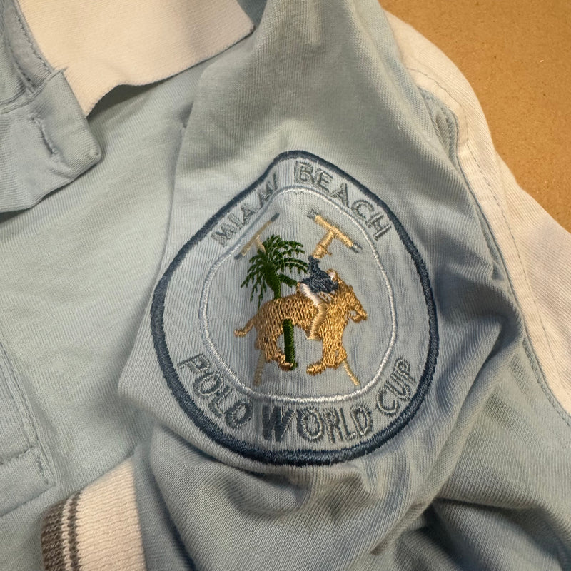 Detailansicht: Sourced limited accessories and clothes La Martina Pelican Polo Club shirt – Logo, Nähte oder Material