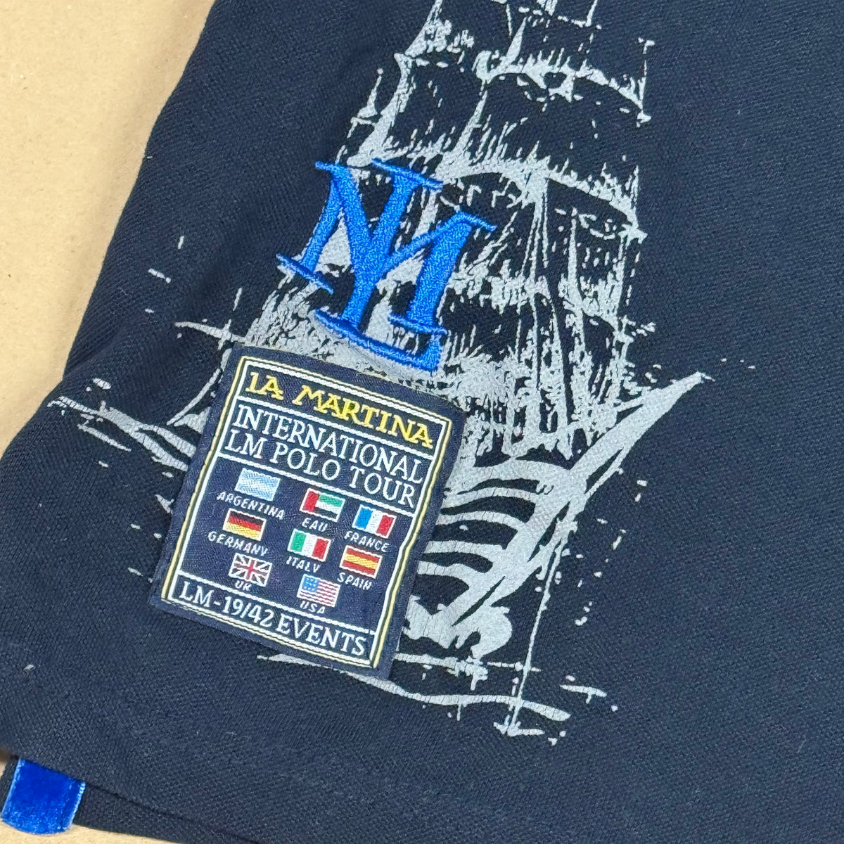 La Martina Pirates poloshirt – Close-up 4