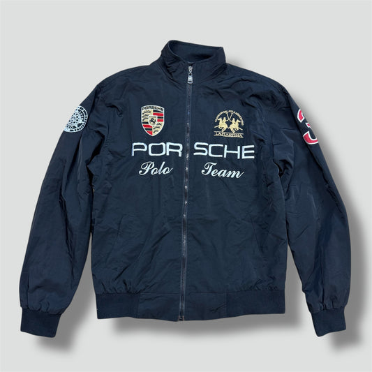 La Martina Porsche 2008 black rain jacket