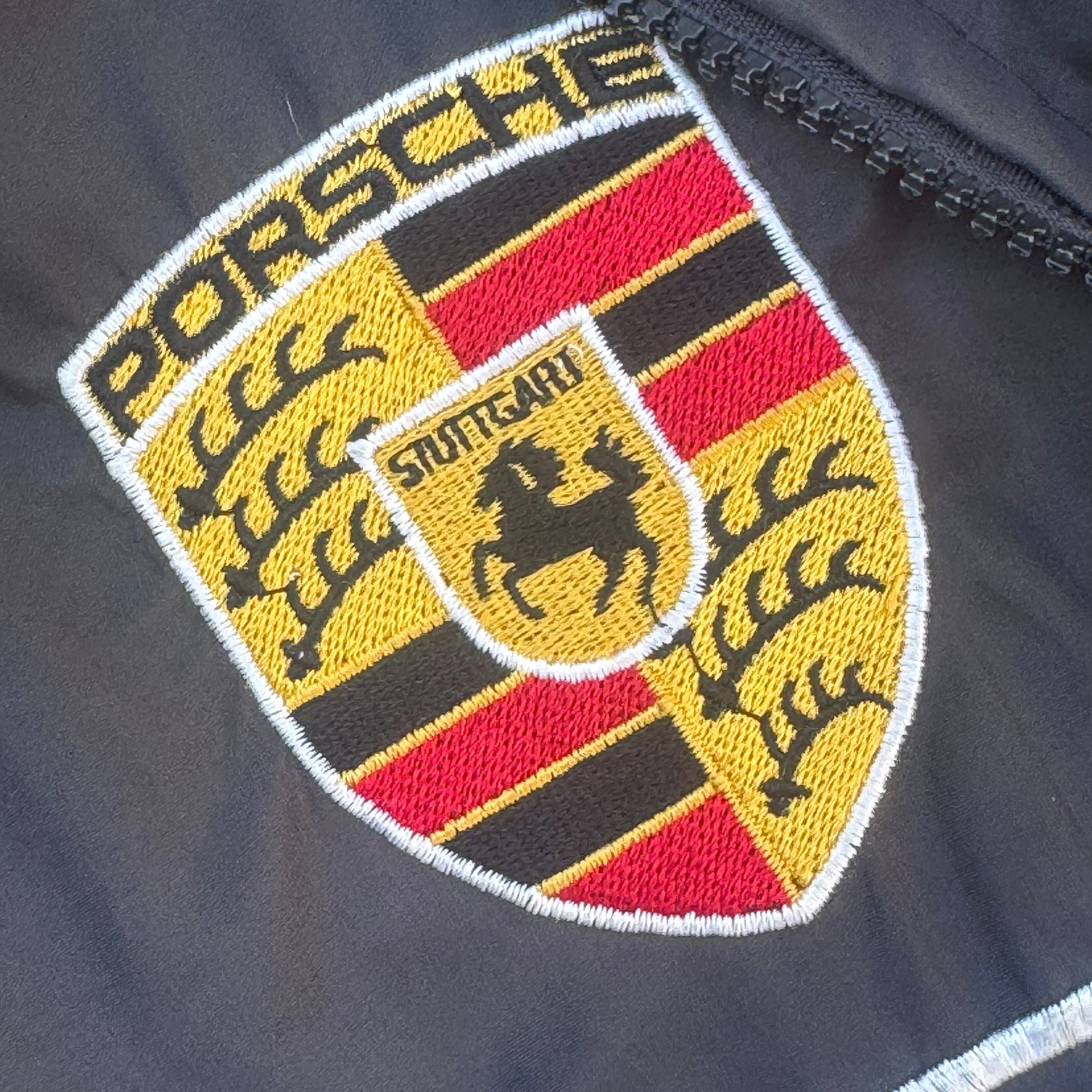 La Martina Porsche 2010 black track jacket – Close-up 4