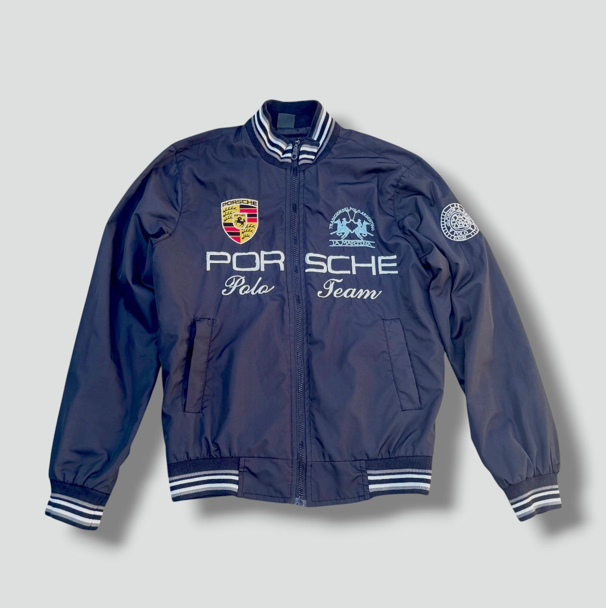 La Martina Porsche 2010 black track jacket