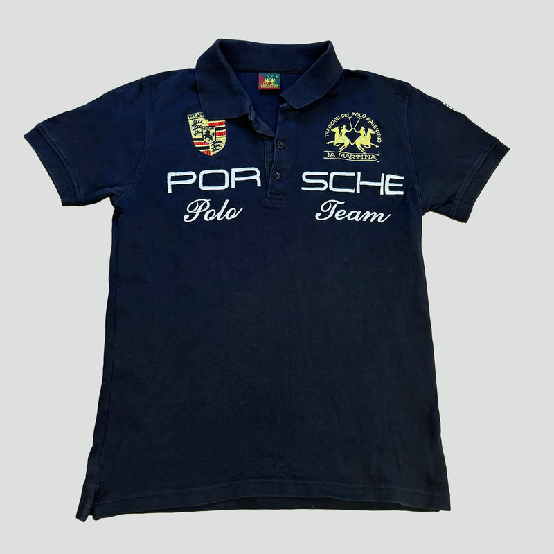 Sourced limited accessories and clothes La Martina Porsche 2010 Poloshirt – Secondhand Streetwear