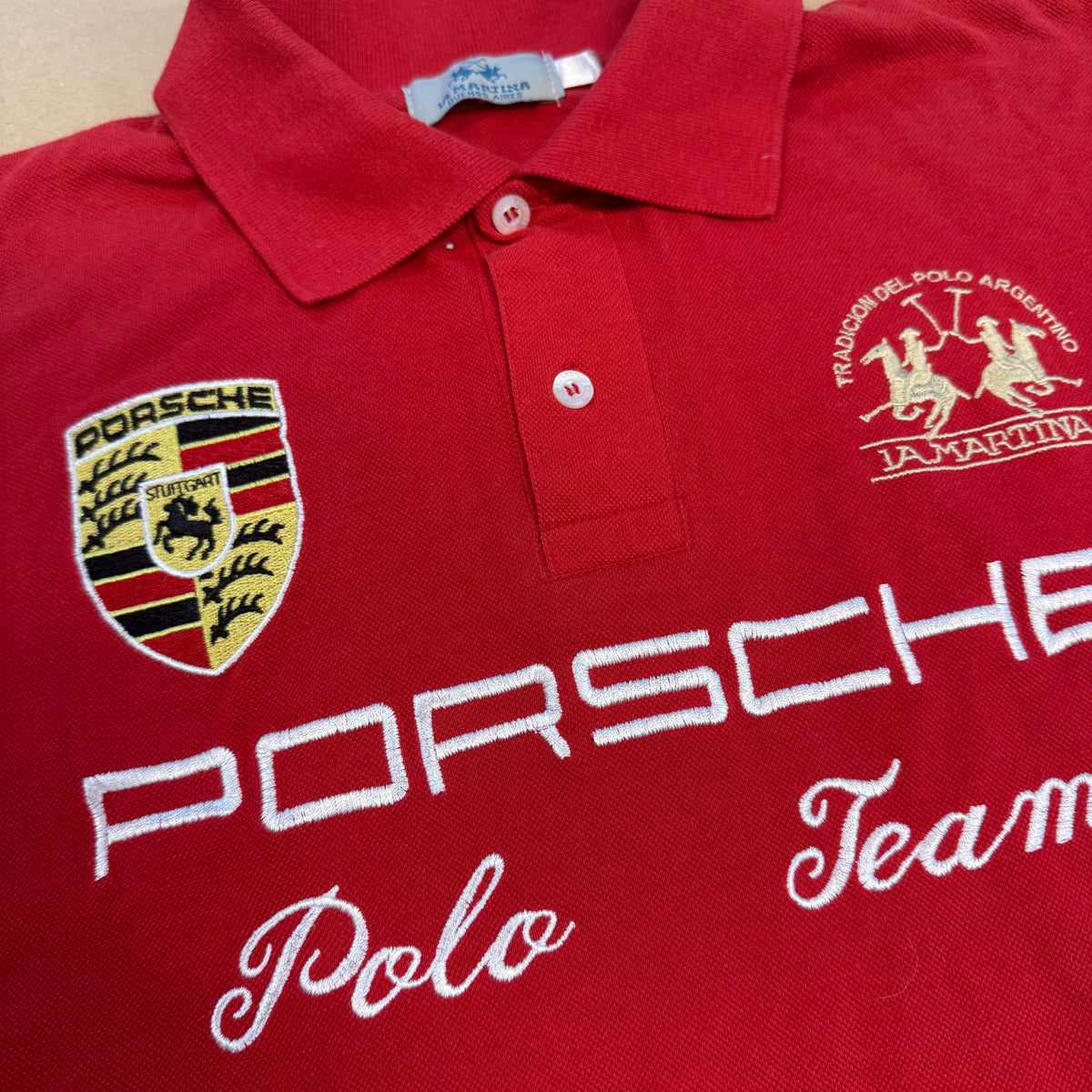 La Martina Porsche 2011 vintage longsleeve – Close-up 1
