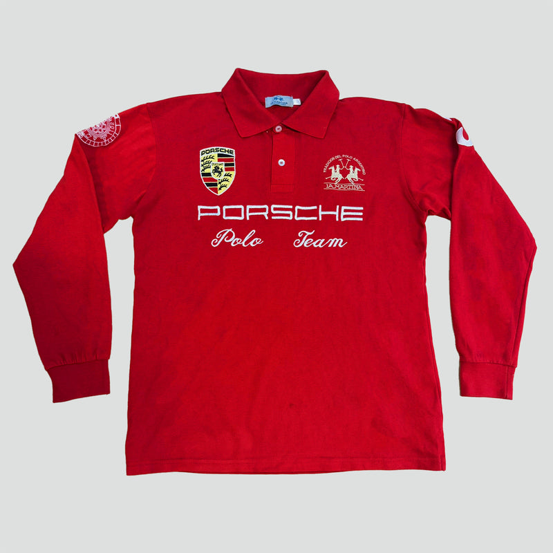 Sourced limited accessories and clothes La Martina Porsche 2011 vintage longsleeve – Secondhand Streetwear