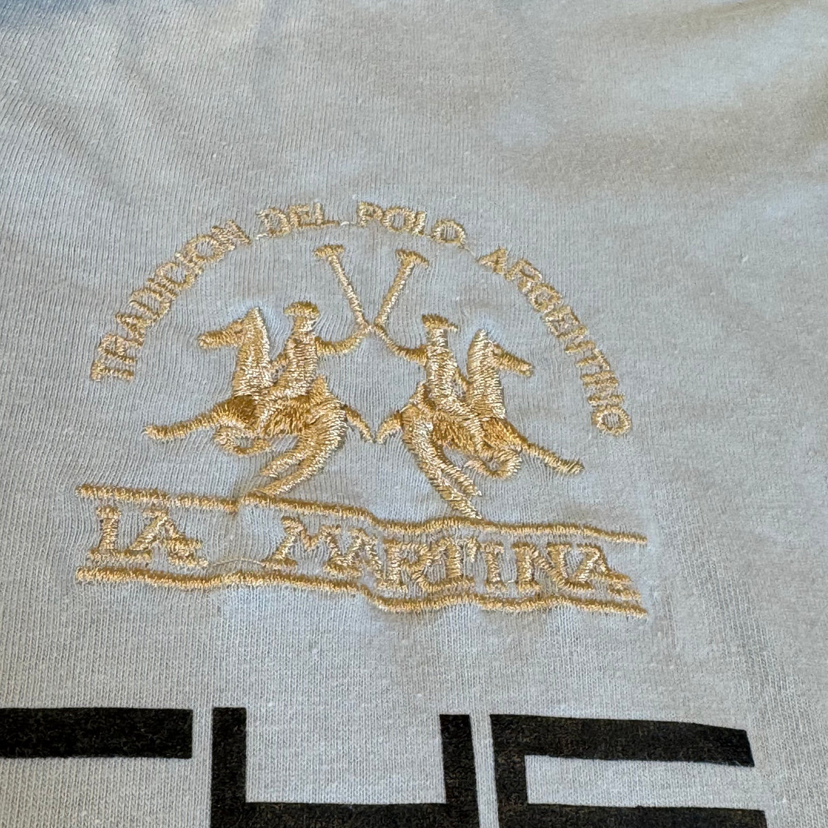 La Martina Porsche long sleeve poloshirt – Close-up 3
