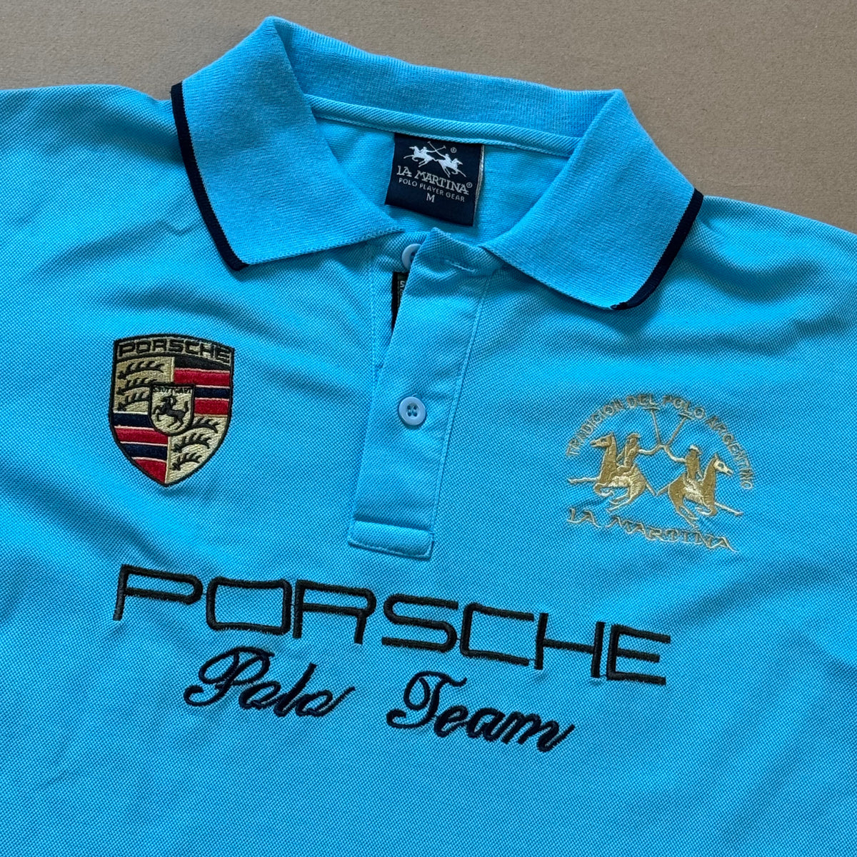 La Martina Porsche polo – Close-up 1